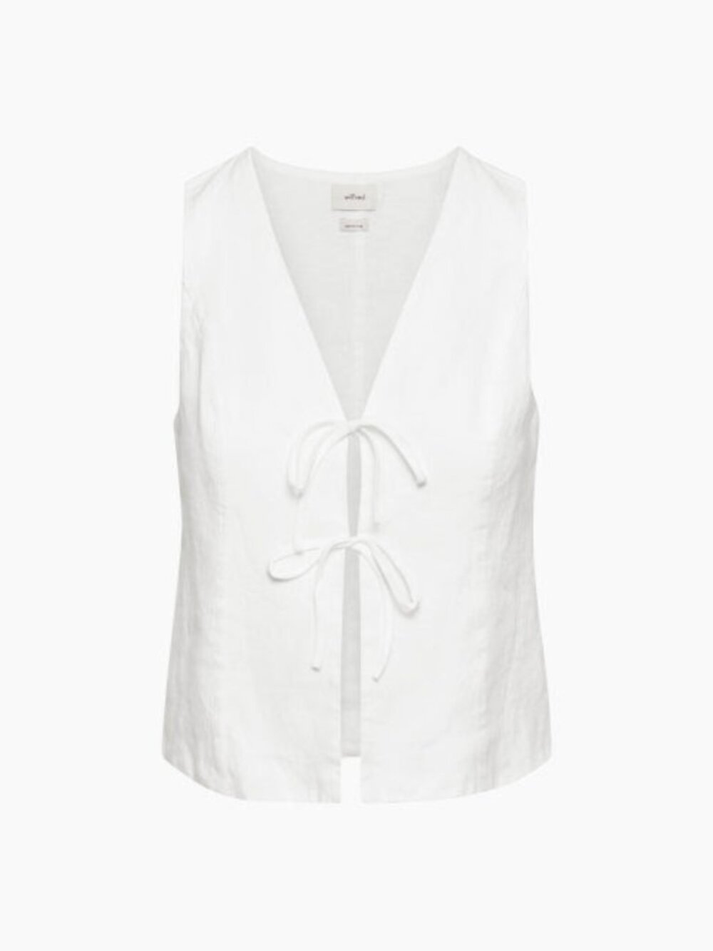NWT Aritzia linen top